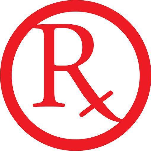 Rx image in red circle