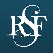 Logo with stylized RSF