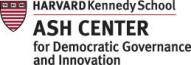 Harvard University Ash Center for Democratic Governance and Innovation