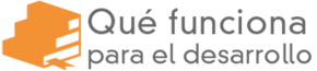 Que Funciona para el Desarrollo