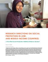 Research Directions on Social Protection in Low- and Middle-Income Countries 