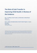 The role of cash transfers in improving child health