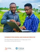 Evidence for Digital and Bundled Services: Framing a Research Agenda for the Digital Agricultural Innovations and Services Initiative