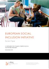 European Social Inclusion Initiative Review Paper