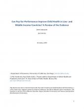 CaTCH_review-paper_pay-for-performance_2019-4-10