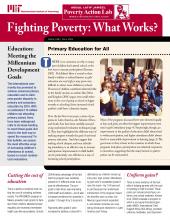 Fighting Poverty, What works Issue 1
