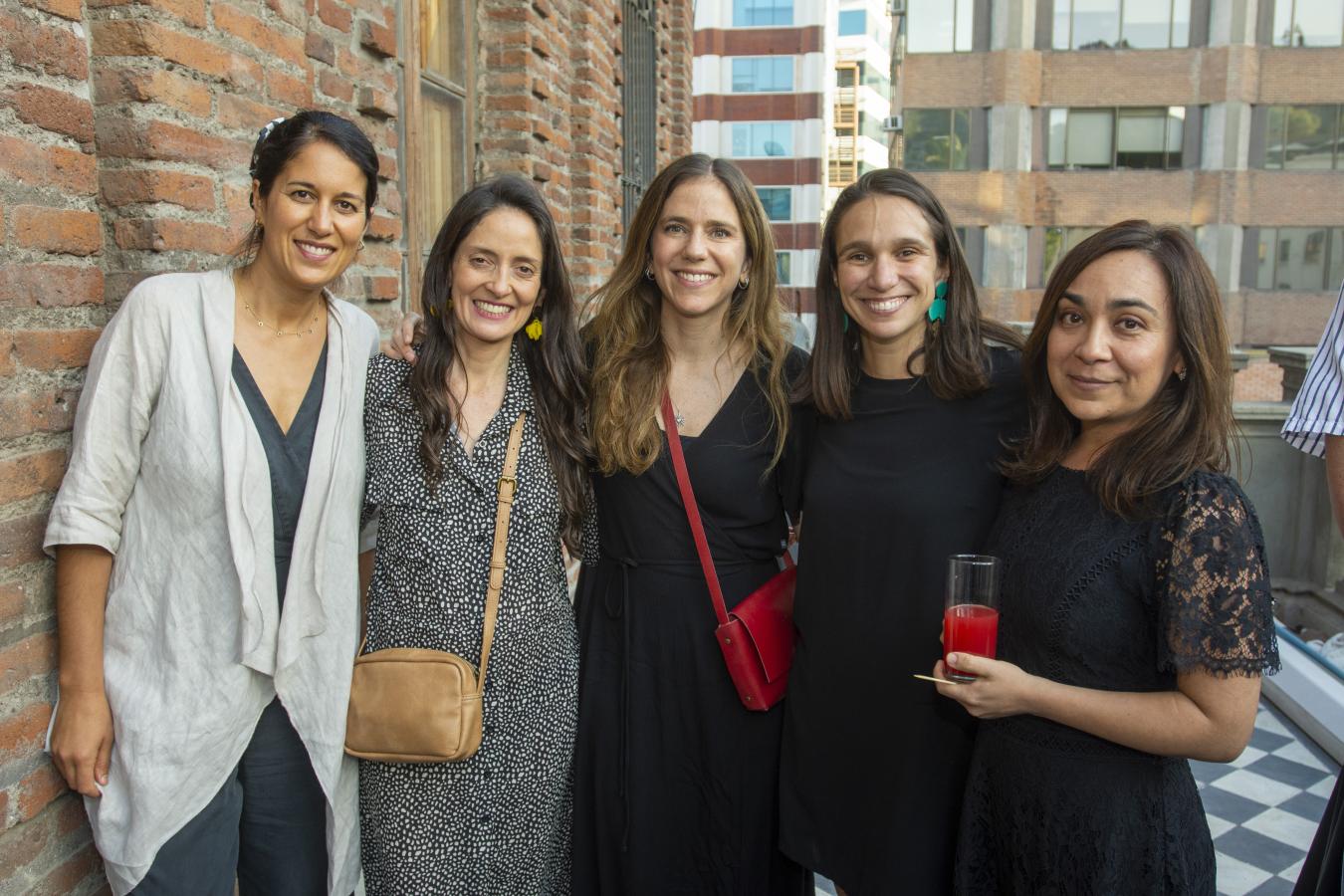 A group of women standing together