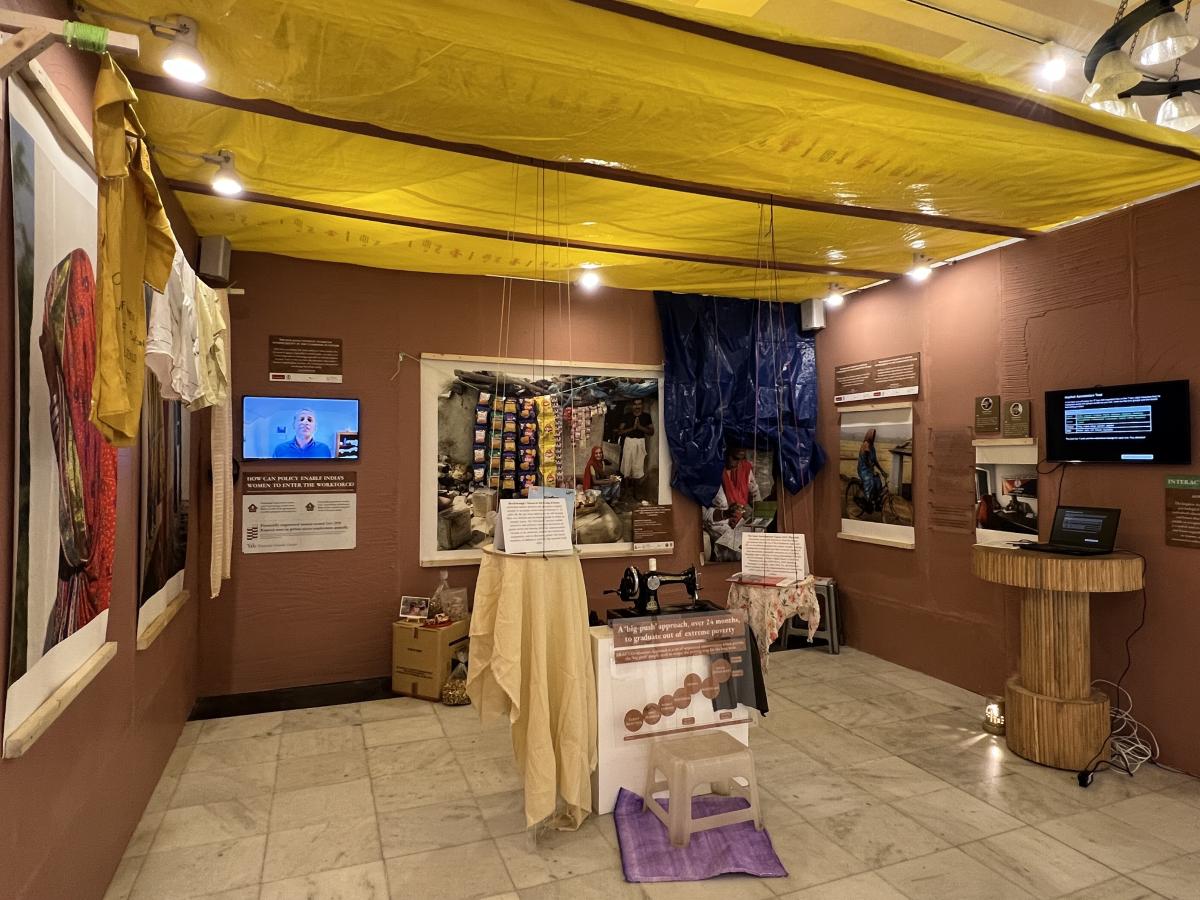 Room in the exhibit