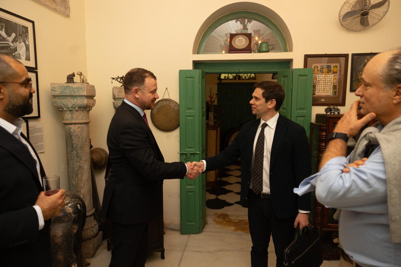 J-pal and team at Goals House