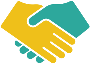 Shaking hands