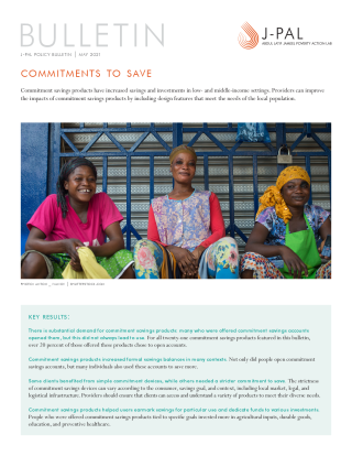 Commitments to Save