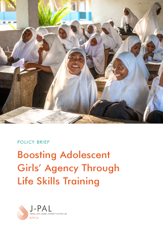 Boosting Adolescent Girls' Agency Through Life Skills Training