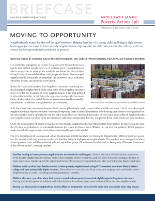 Moving to Opportunity