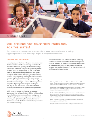 Will Technology Transform Education for the Better?