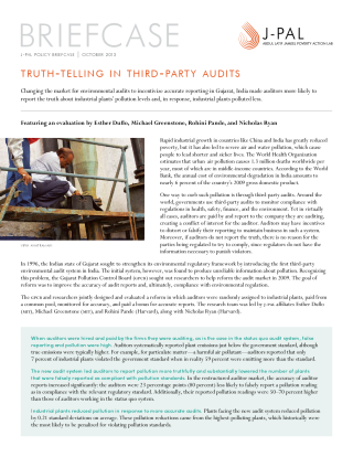 Truth-Telling in Third-Party Audits
