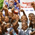Kenya’s National School-Based Deworming Programme rolls out in Kwale province, Kenya.