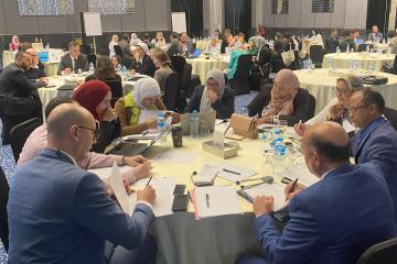 Group work from J-PAL MENA's BEET workshop with ETF