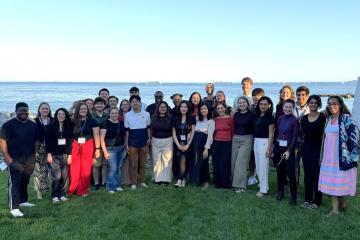 A group of people who attended RST.