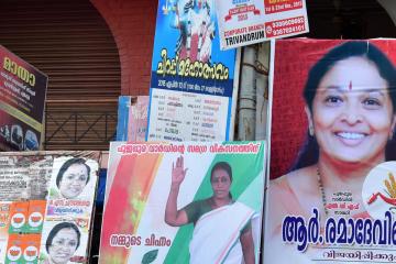 Political posters in India